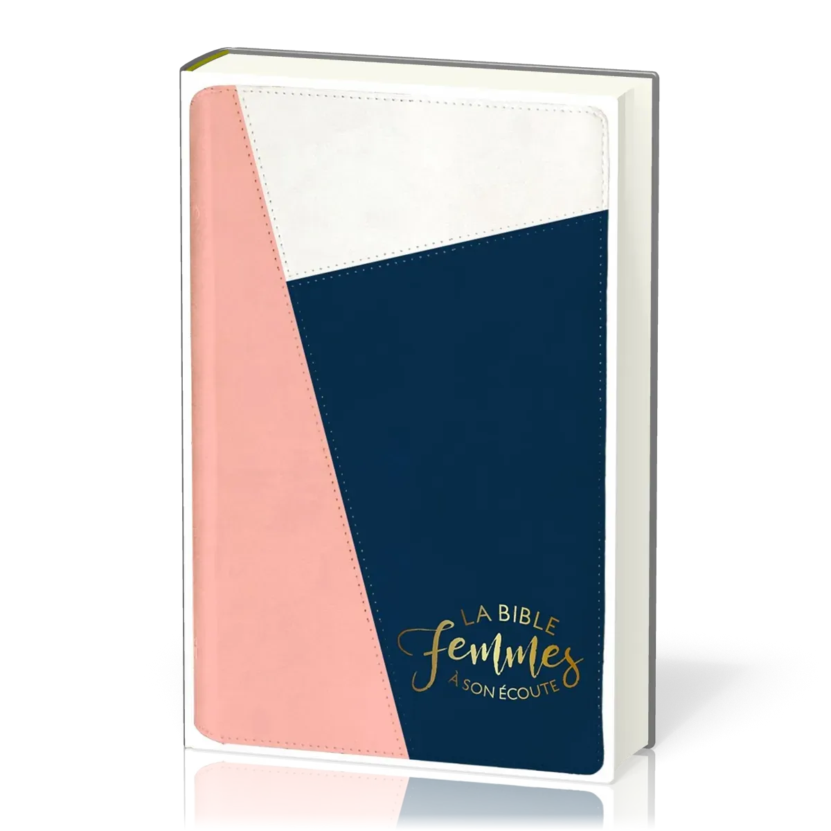 Bible Segond 1910 Femmes à son écoute - souple trio rose-blanc-bleu