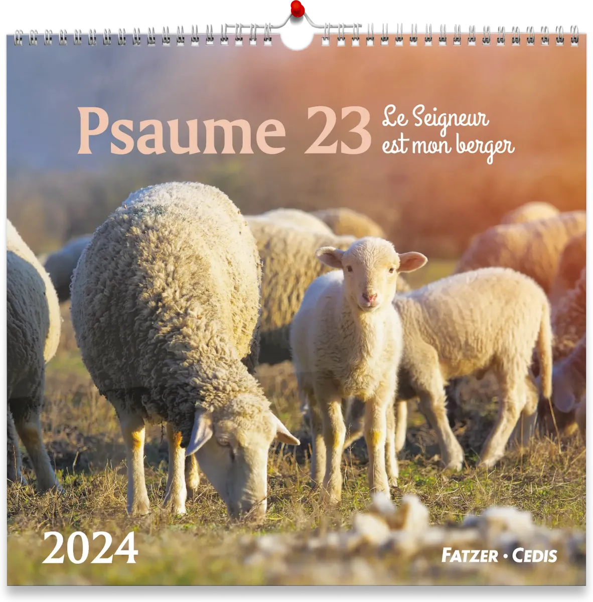 Calendrier Psaume 23 - grand format