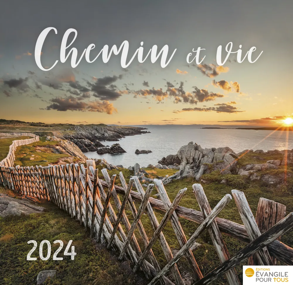 Calendrier Chemin et Vie - de table