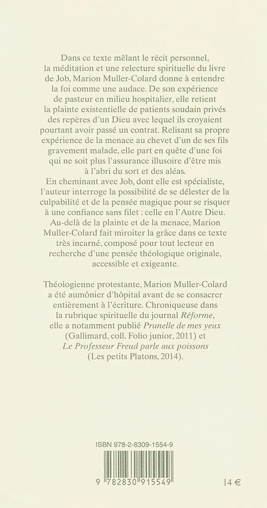 Autre Dieu (L') - La Plainte, la Menace et la Grâce