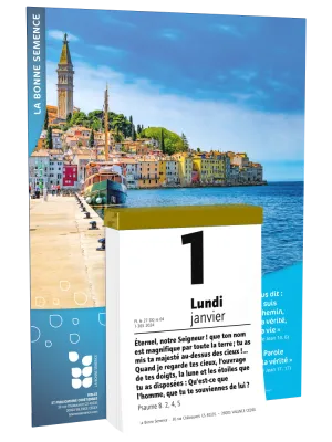 Calendrier Bonne Semence Français à effeuiller