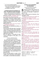 Bible Segond 1910 gros caractères similicuir violet, onglets, tranche argent