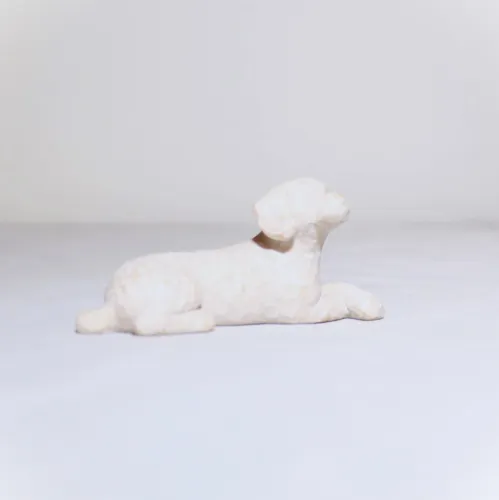 Love my Dog (blanc, couché) - 1 fig.