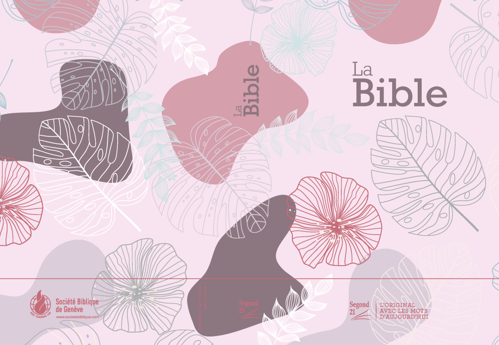 Bible Segond 21 compacte (Premium Style) - couverture souple toilée rose bonbon, avec fermeture éc