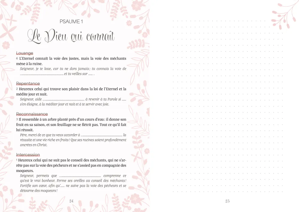 Prier pour nos enfants avec les Psaumes