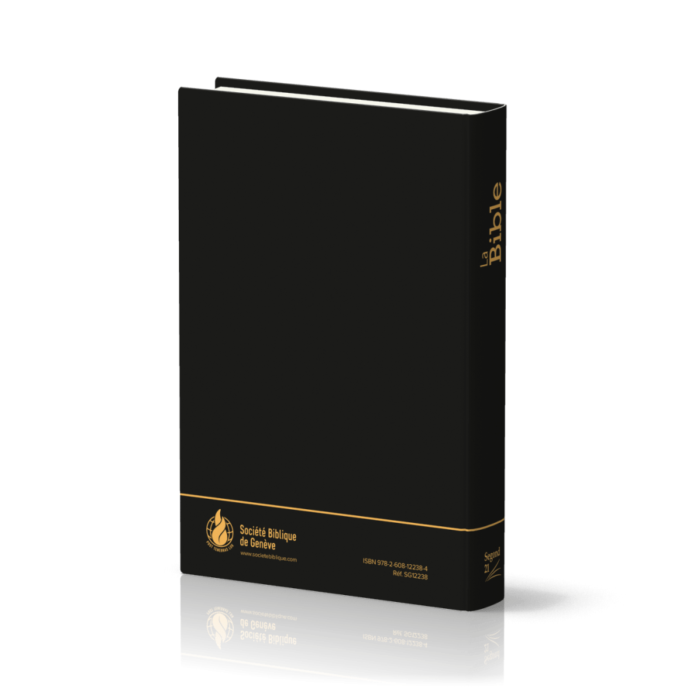 Bible Segond 21 compact noir - couverture rigide Skyvertex