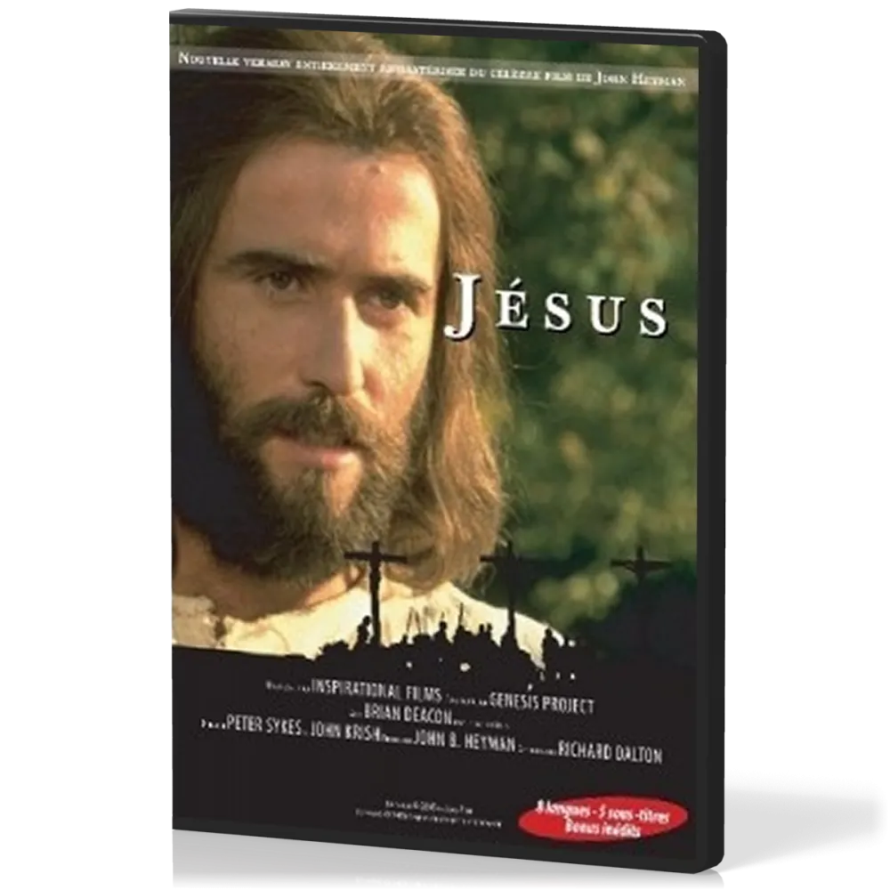 Jésus DVD - 8 langues + témoignages - Version Suisse romande