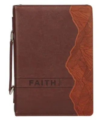 Fourre de Bible montagne- Mat17.20- Large