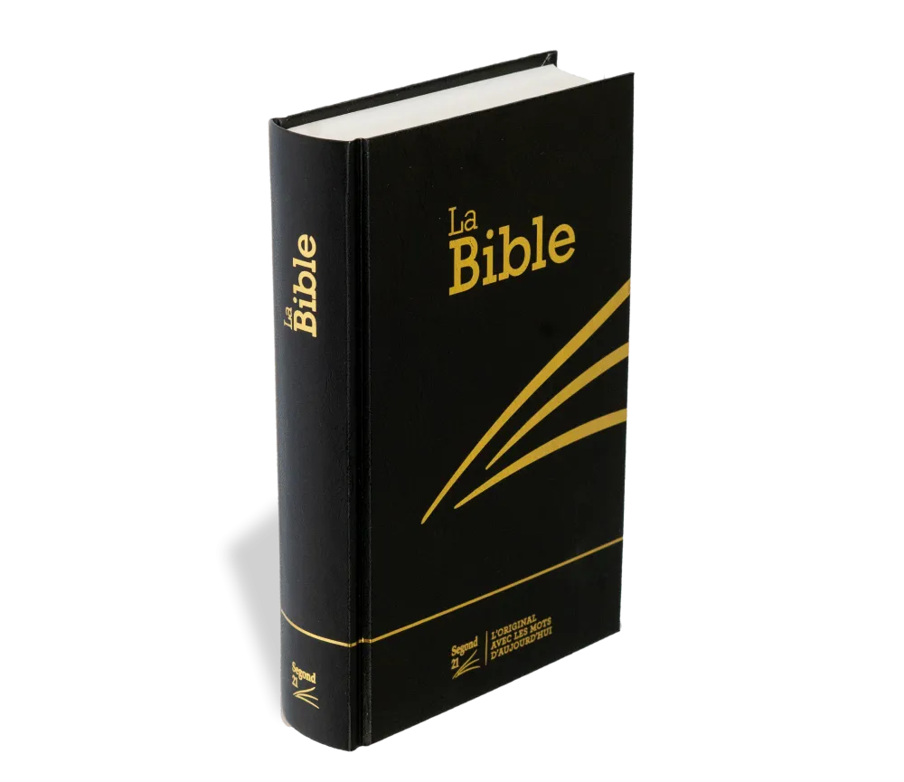 Bible Segond 21 compact noir - couverture rigide Skyvertex