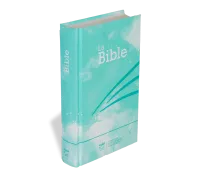Bible Segond 21 compacte - rigide - turquoise - motif losanges