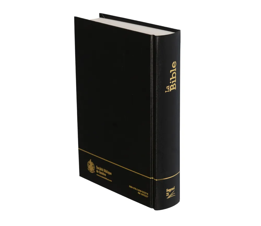 Bible Segond 21 compact noir - couverture rigide Skyvertex