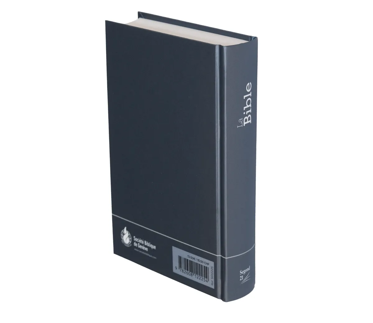 Bible Segond 21 compacte - Couverture rigide Skivertex bleu nuit