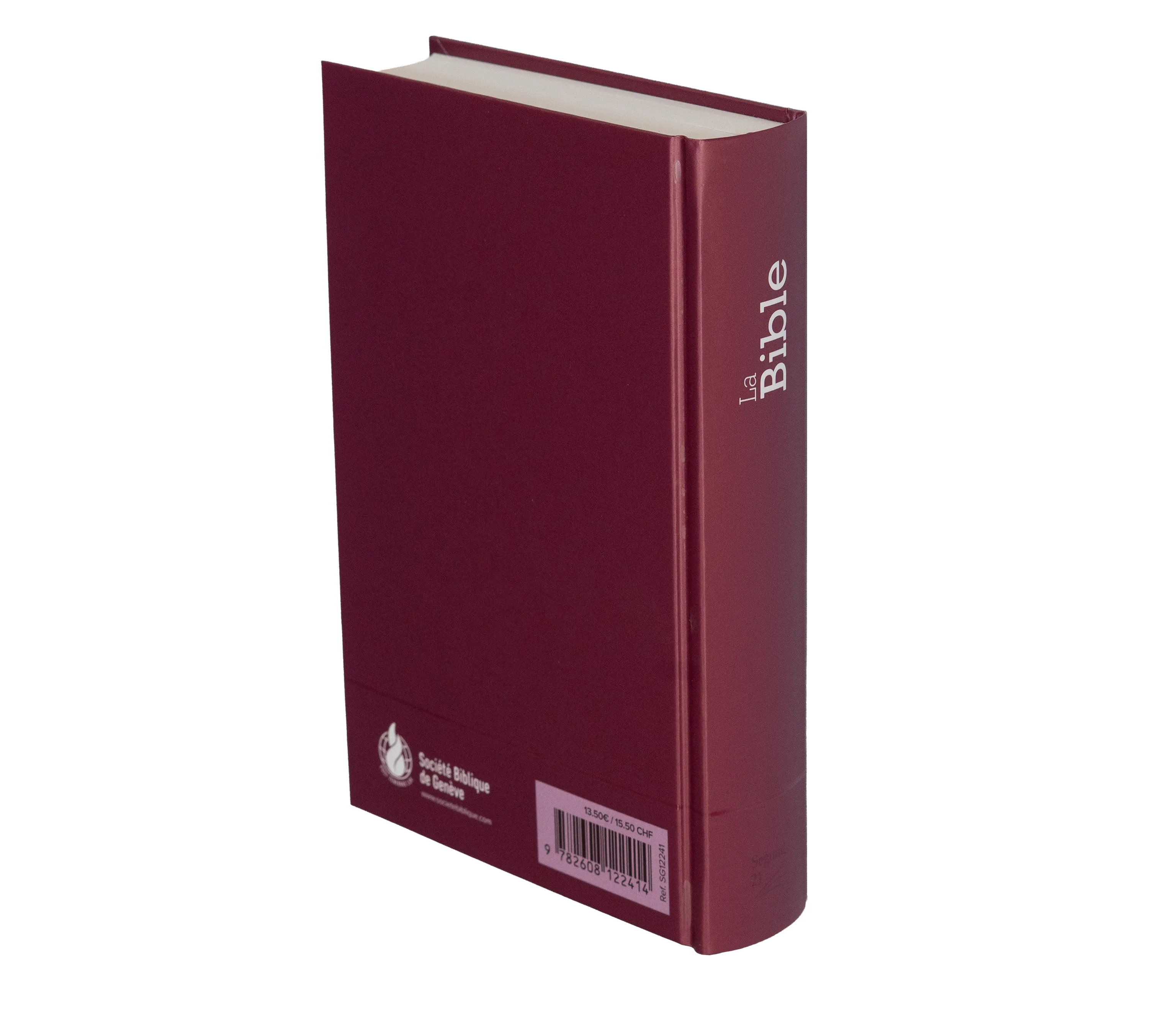 Bible Segond 21 compacte - couverture rigide motif prune