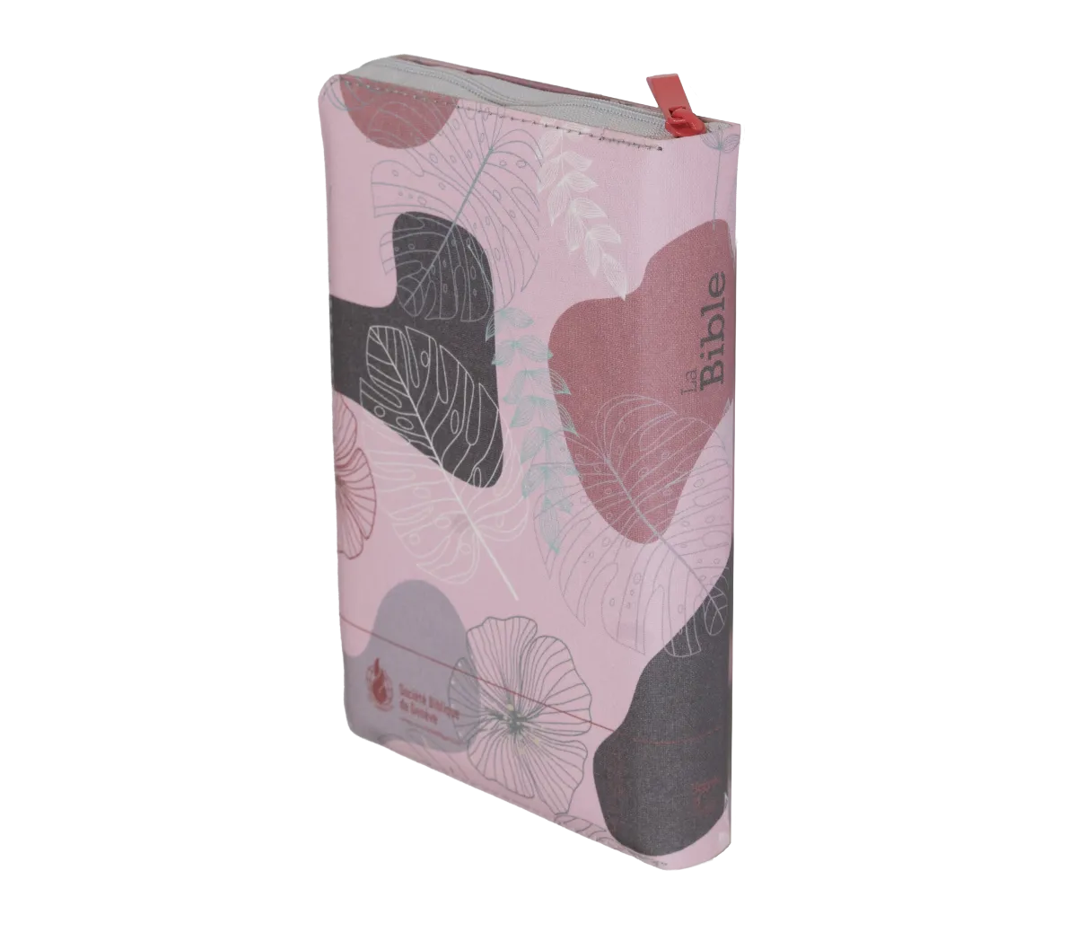 Bible Segond 21 compacte (Premium Style) - couverture souple toilée rose bonbon, avec fermeture éc