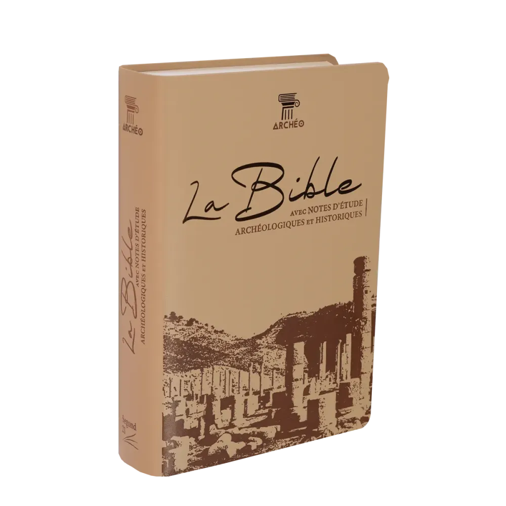 Bible Segond 21 archéologique - couverture souple Vivella brun