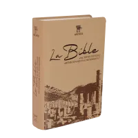 Bible Segond 21 archéologique - couverture souple Vivella brun