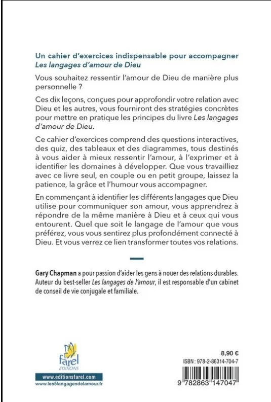 Langages d'amour de Dieu - Guide pratique