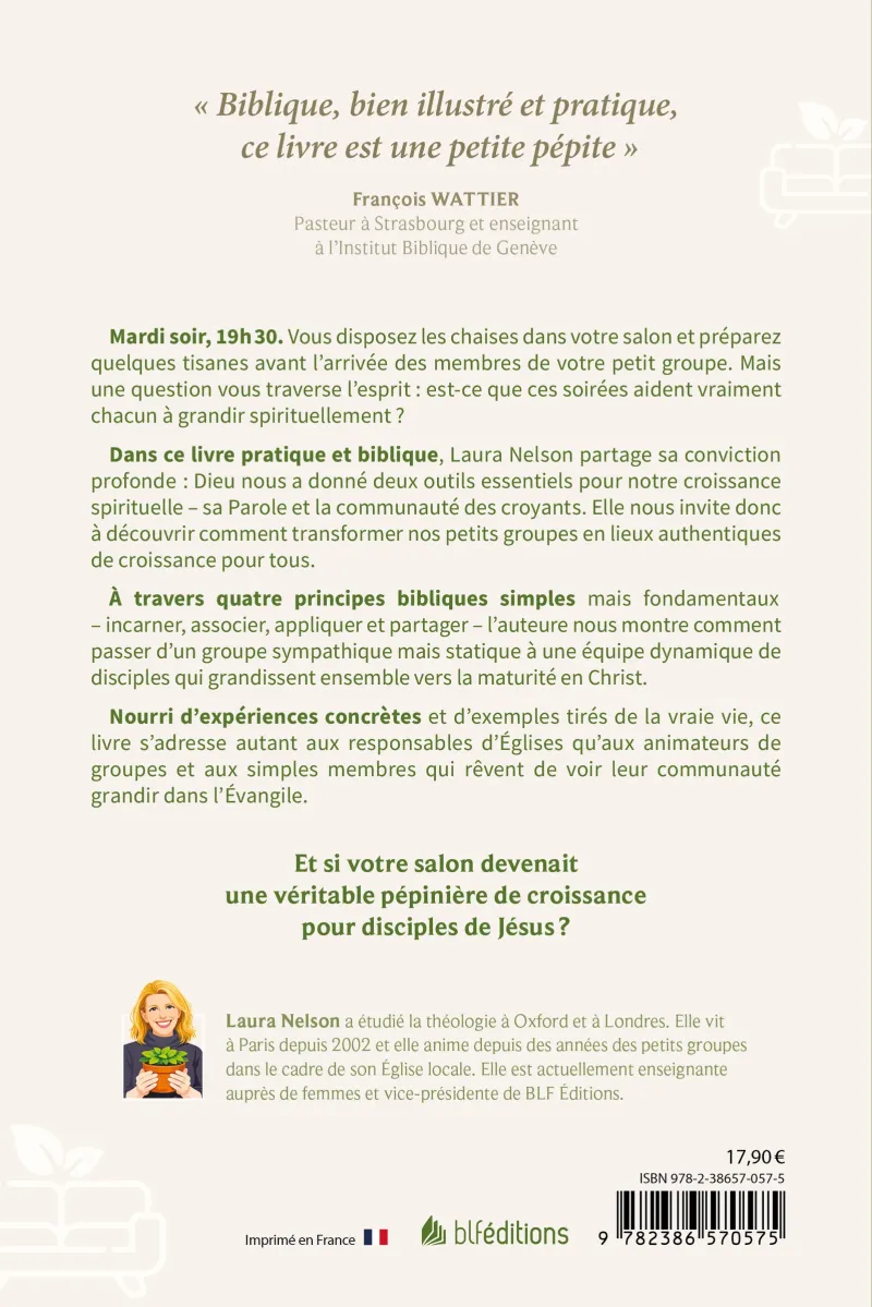 Une pépinière de disciples dans mon salon