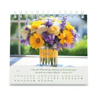 Calendrier Bouquets - petit format