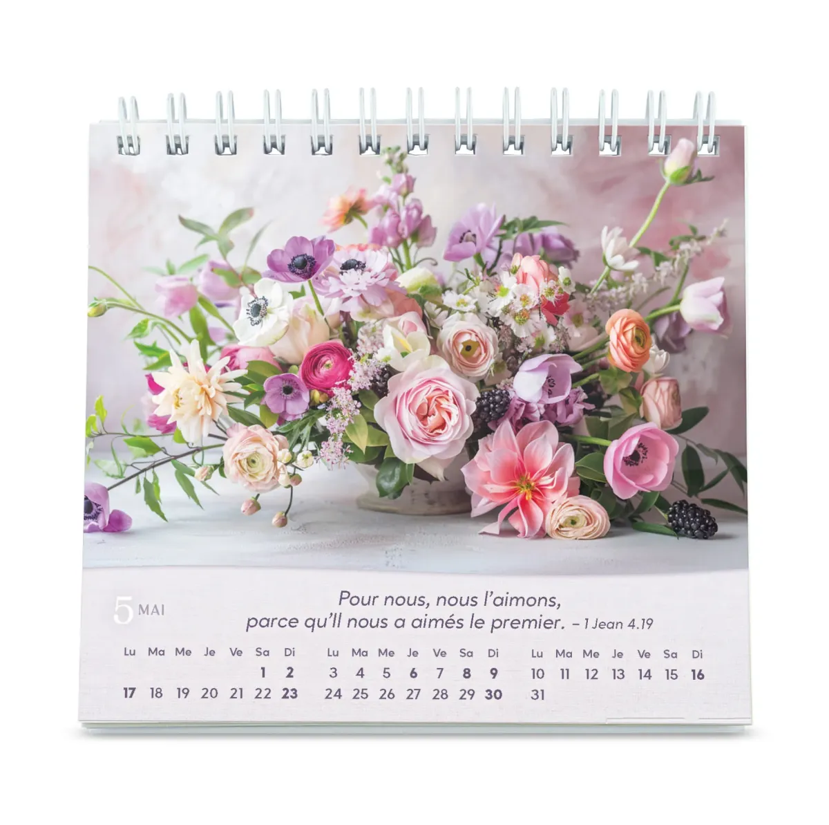 Calendrier Bouquets - petit format
