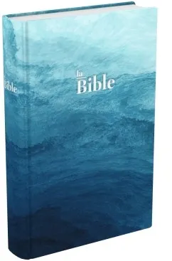 BIBLE DARBY, rigide vagues bleues