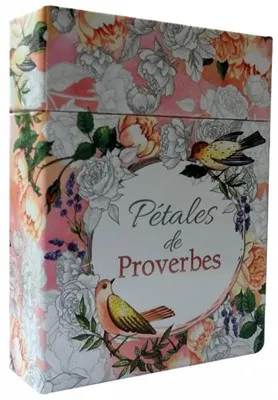 Pétales de Proverbes - 44 cartes à colorier
