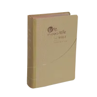 Bible Segond 21 Vie Nouvelle - souple - toile beige - avec boîtier