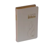 Bible NEG compacte souple toilée blanche nacrée, tranches or