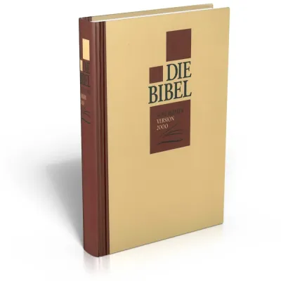 Allemand - Bible Schlachter 2000 - Classique - Beige reliée