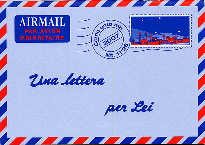 Une lettre pour vous - Italien