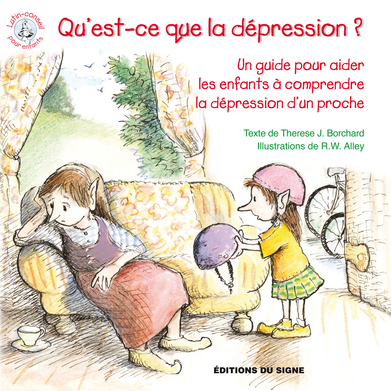 Qu'est ce que la dépression? Un guide pour aider les enfants à comprendre la dépression d'un proche