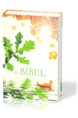 Allemand - Bible - reliée - motif eaux vives