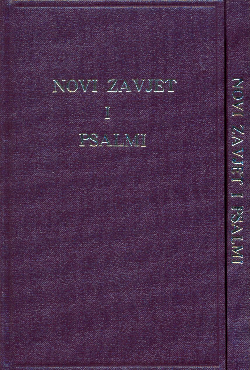 Croate - Nouveau Testament & Psaumes - K353
