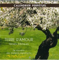 Calendrier Terre d'amour