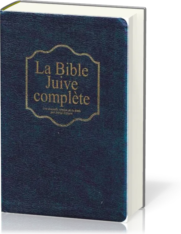 Bible juive complète (La) - souple similicuir bleu nuit tranche or onglets