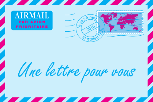Une lettre pour vous - Français