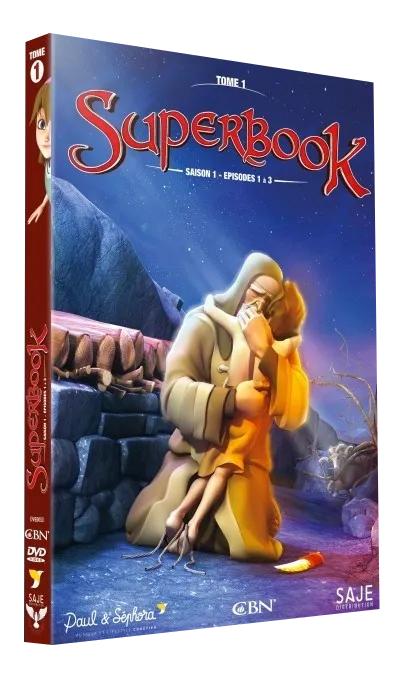 Superbook - Tome 1 (Saison 1, épisodes 1 à 3) - DVD