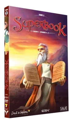 Superbook DVD Tome 2 (Saison 1, épisodes 4 à 6)