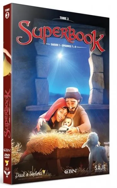 Superbook - Tome 3 (Saison 1, épisodes 7 à 9) - DVD