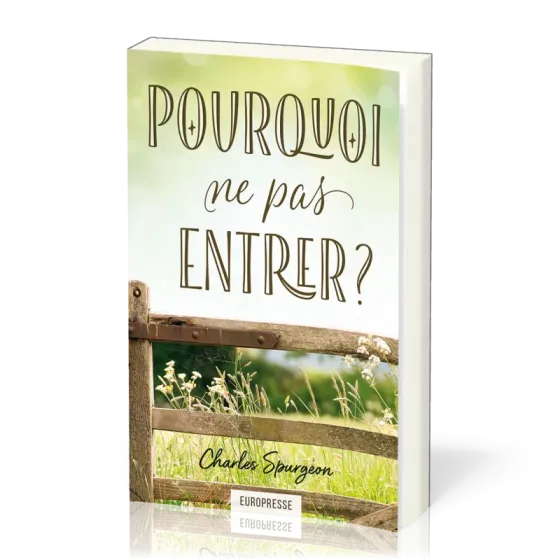 Pourquoi ne pas entrer ? -Réédition