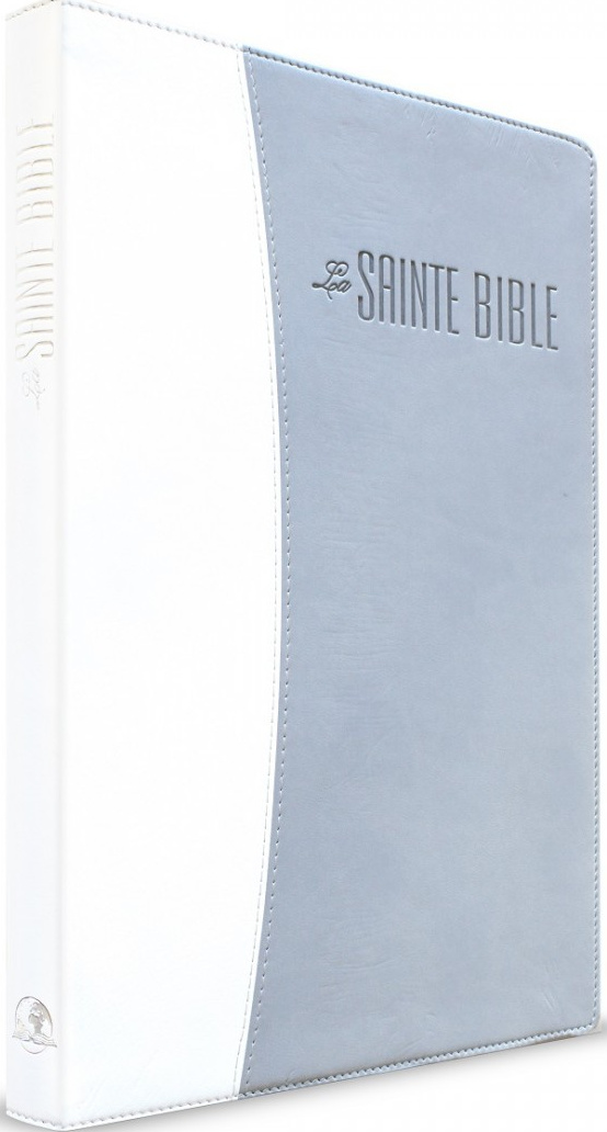 Bible Segond Esaïe 55 - Confort - Souple similicuir - duo blanc/gris