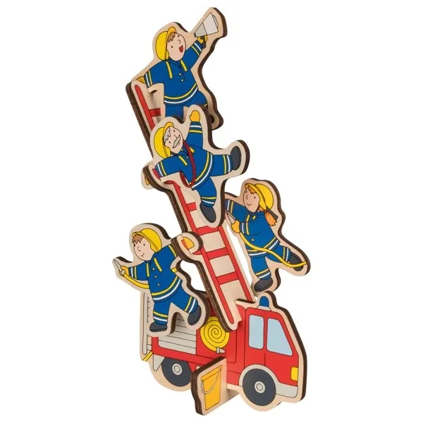 Puzzle à empiler - Pompiers - 8 pièces - 21x30 cm