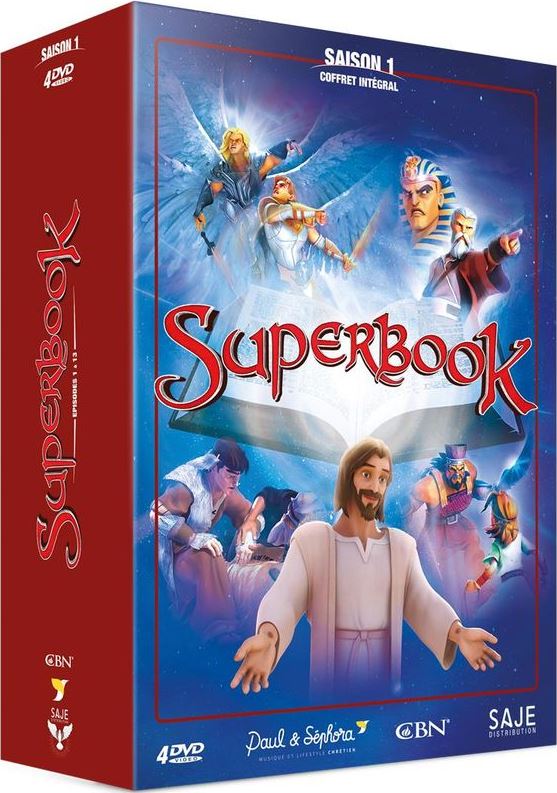 Superbook Coffret intégral Saison 1 - 4 DVD