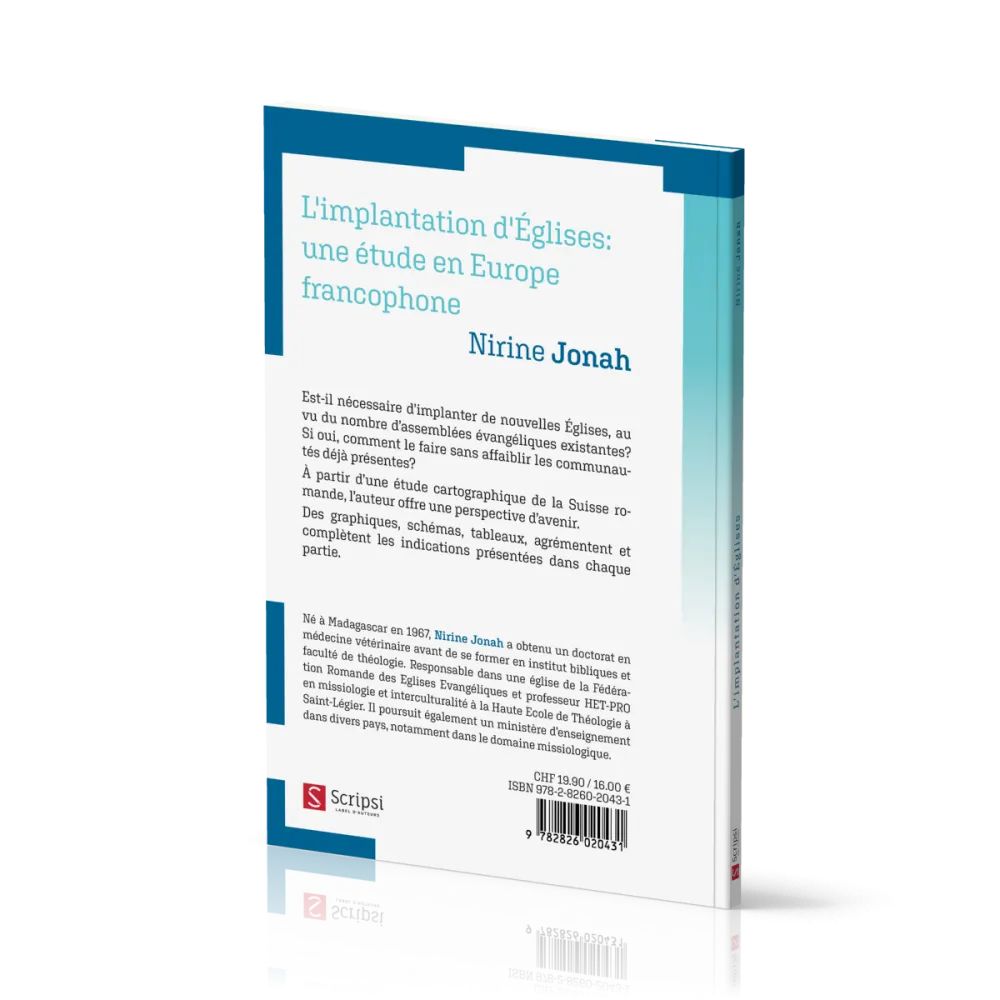Implantation d'Eglises: une étude en Europe francophone (L')