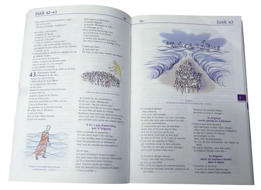 Bible Parole de Vie illustrée par Annie Valotton sans deutérocanoniques - nouvelle édition