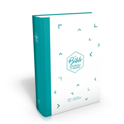 Bible Segond 21, Journal de bord, rigide, illustrée bleue