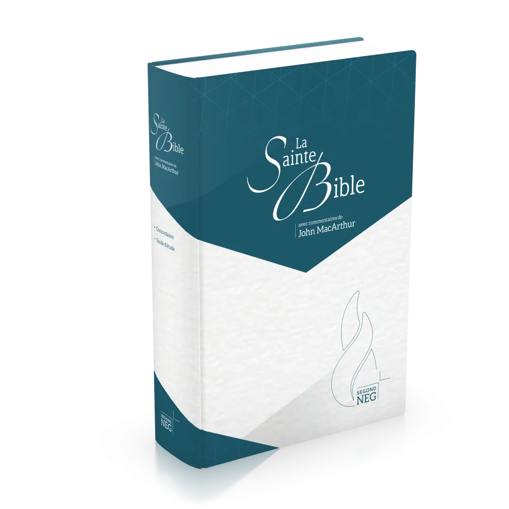Bible d'étude NEG MacArthur couverture rigide illustrée