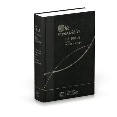 Bible Segond 21 Vie Nouvelle - rigide toilée noire