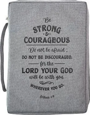 Fourre de Bible - Be strong and courageous - Medium