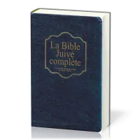 Bible juive complète (La) - souple similicuir bleu nuit tranche or onglets